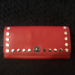 MICHAEL KORS LEATHER STUD WALLET